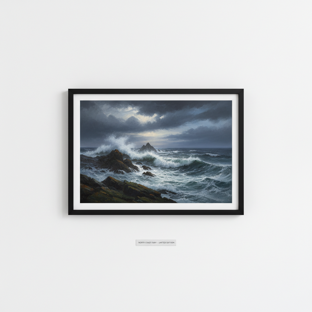 North Coast Framed Print